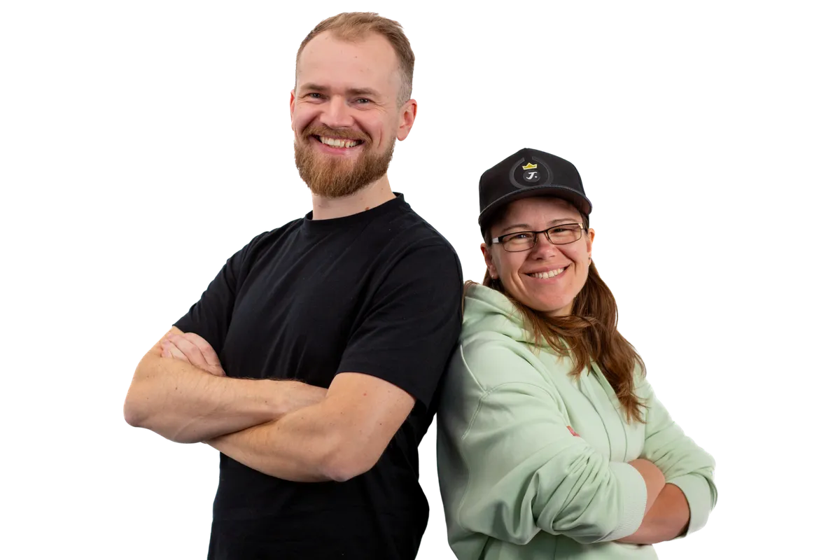 Esther und Andy, das Team hinter Pulse